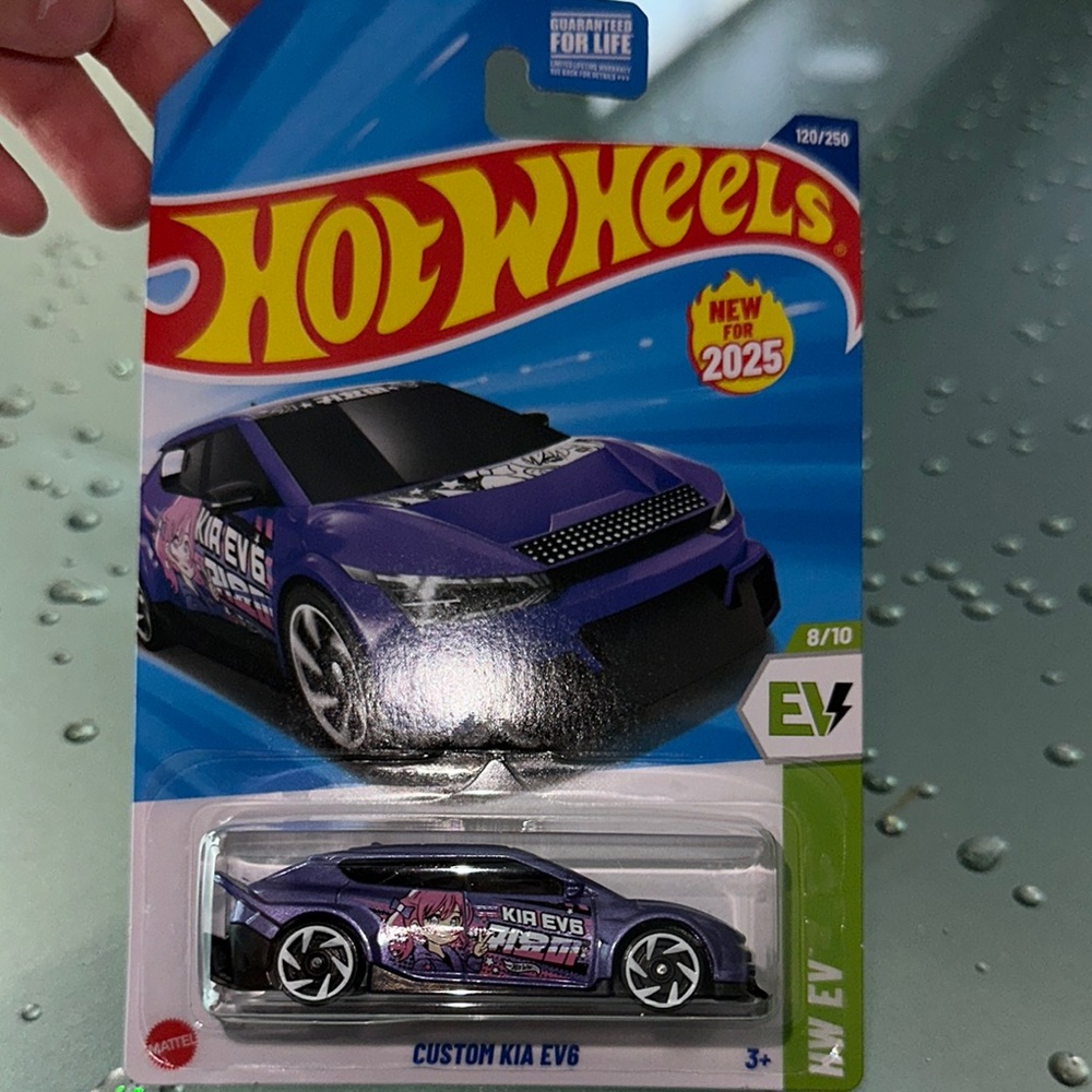 Purple Custom Kia EV6 Car with Sporty Design